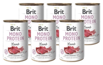no pork Brit Mono Protein Lamb 6x400g