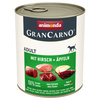 ANIMONDA GranCarno Adult Dog flavour: Deer + Apple 800g