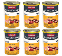 ANIMONDA GranCarno Adult Dog flavor:Turkey 6x400g