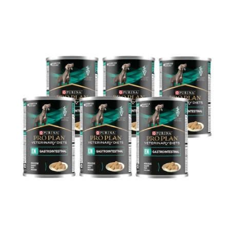 no pork PURINA Pro Plan Veterinary Diets EN Gastrointestinal Dog 6x400g