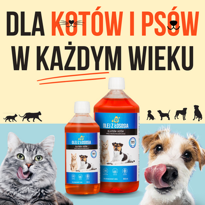 Lab-V 100% Salmon Oil for Dogs and Cats of All Ages 1000 ml Cold-pressed