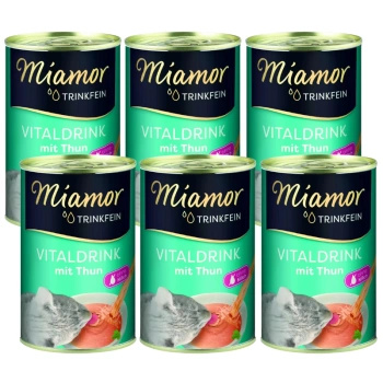 No pork  Miamor VitalDrink with tuna 6x135ml