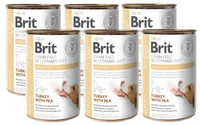 BRIT GF Veterinary Diets Dog Hepatic 6x400g - wet dog food