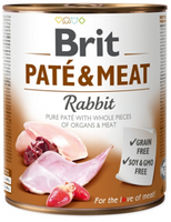 no pork Brit Pate & Meat with Rabbit 800g