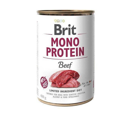 no pork Brit Mono Protein Beef 400g