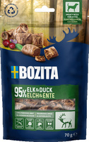 BOZITA Meaty Bites elk, duck dog treat 70g