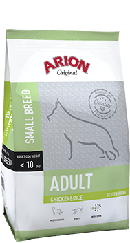 ARION Original Adult Small Breed Chicken & Rice 7,5kg+1 kg