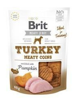 no pork Brit Jerky Snack Turkey Meaty Coins 80g