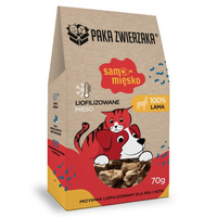 Paka Zwierzaka Samo Mięsko LAMA freeze-dried delicacy 70g