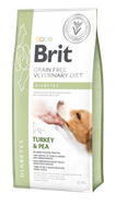 Brit Grain Free Veterinary Diet Dog Diabetes Turkey with Peas 12kg