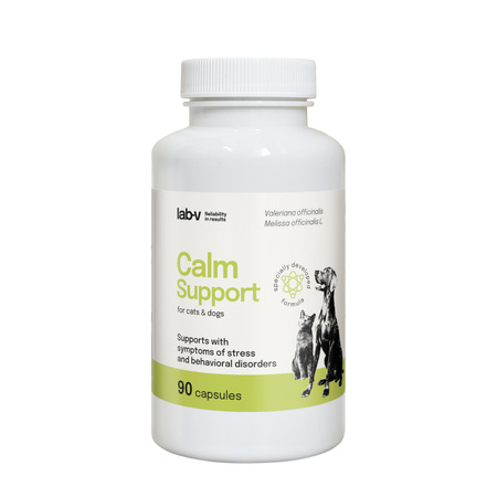 Lab-v Calm Support – Support for stress symptoms and behavioural disorders 90 capsules