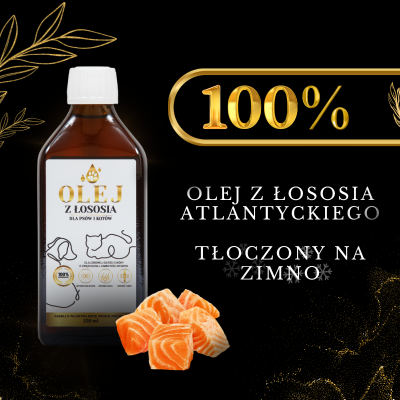 Lab-V 100% Salmon Oil for Dogs and Cats of All Ages 500ml Cold-pressed