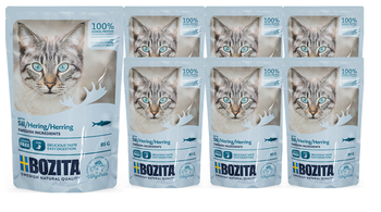 no pork BOZITA Pieces in Herring Sauce 6x85g