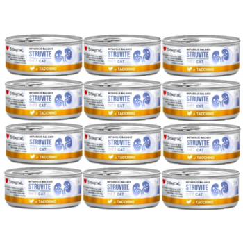 Disugual Wet cat food Veterinary STRUVITE Turkey (adult) 12x85g