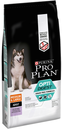 Purina Pro Plan Adult Medium &amp; Large Digestion OptiDigest 12kg