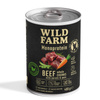 WILD FARM Monoprotein Beef 6x400g hypoallergenic dog food