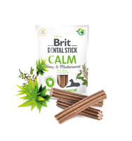 BRIT CARE Stick dentar pentru câini Calm cu cânepă și sunătoare 7szt (251g)