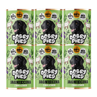 Dobry Pies Lamb with aubergine 6x400g