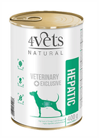 no pork Dolina Noteci 4Vets Hepatic for Dogs 400g