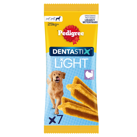 Pedigree Dentastix Light Dental Chews Large Breeds Dog Treats 7 pcs. - 152g