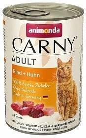 no pork Animonda Cat Carny Adult Beef and Chicken 6x400g