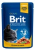 NO PORK Brit Premium Cat for Adult Cats with Salmon and Trout 24x100g