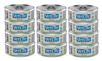 no porkFarmina Vet Life Feline Renal 12x85g