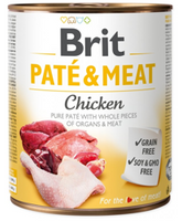 no pork Brit Pate & Meat with Chicken 800g