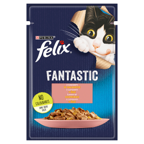 no pork Felix Fantastic Salmon in Jell-O 26x85g
