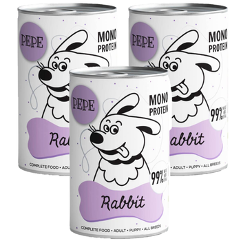 PEPE MONO PROTEIN Rabbit 3x800g