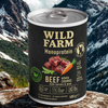WILD FARM Monoprotein Beef 6x400g hypoallergenic dog food