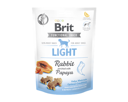 no pork Brit Care Dog Functional Snack Light Rabbit 150g