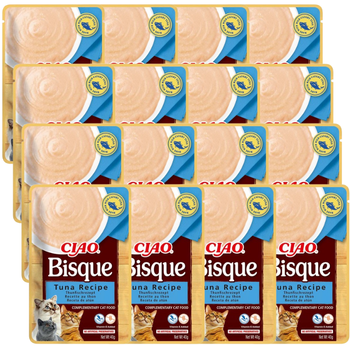 INABA Cat Ciao Bisque - complementary food for cats with tuna flavor 12x40g