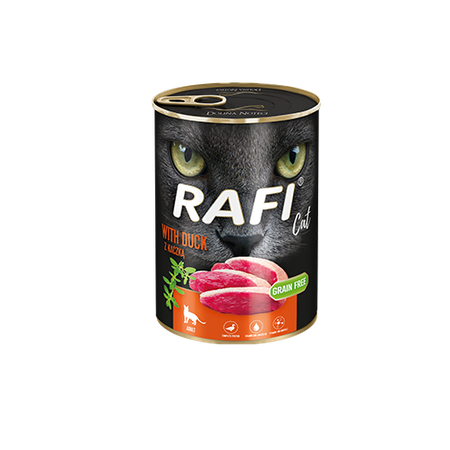  petfood no pork Dolina Noteci Rafi Cat Adult with Duck 6x400g