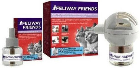 Ceva Animal Health Polska Sp. Z O.o Feliway Friends Diffuser 48ml + Refill 48ml