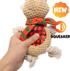 UNIQ PETS PLUSH DOG TOY SQUEAKIES Rudolf with squeaker 27x12x12cm