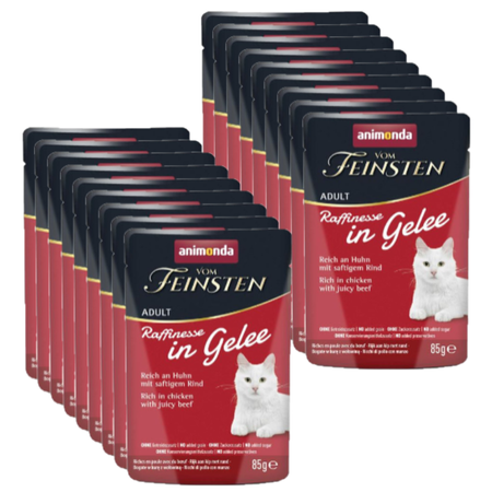 ANIMONDA Vom Feinsten Raffinesse Chicken with Beef 18x85g