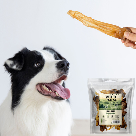 WILD FARM lamb ears 300g dog treats