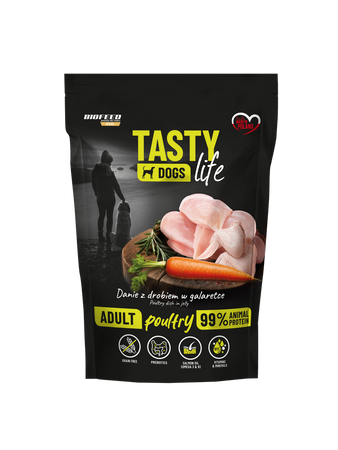 Tasty Dogs Life Poultry dish in jelly 500g