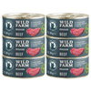 WILD FARM Mousse Beef 6x85g - grain-free mousse for cats