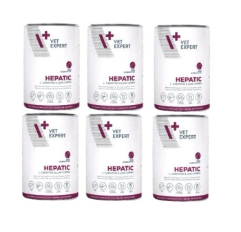 no pork VETEXPERT Veterinary Diet Hepatic Dog 6x400g