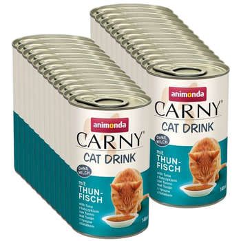 no pork ANIMONDA Carny Cat Drink Tuna 18x140ml