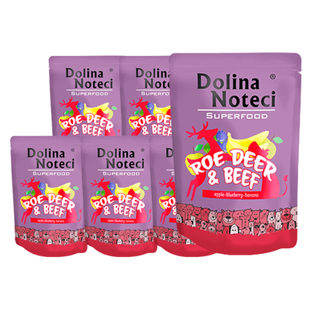 no pork Dolina Noteci Superfood Deer and Beef 10x300g
