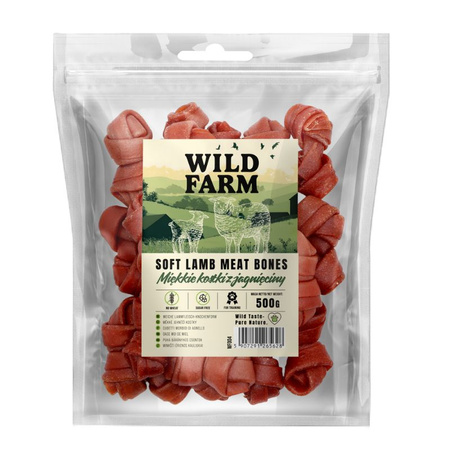 WILD FARM Soft lamb cubes 500g dog treats