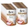 no pork Brit Pate & Meat with Rabbit 18x400g