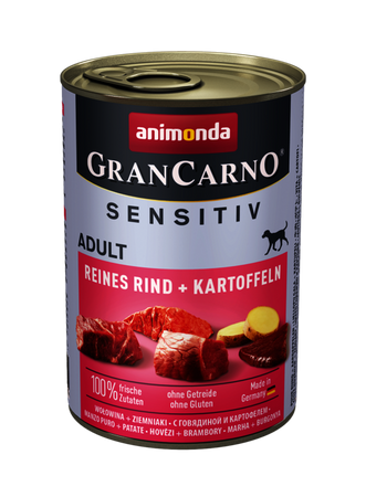 Animonda GranCarno Sensitiv Adult Dog Beef and Potatoes 400g
