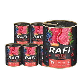 NO PORK Dolina Noteci Rafi with Beef 6x800g