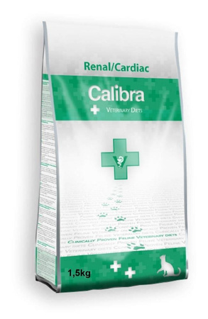 no pork Calibra Veterinary Diets Cat Renal/Cardiac 2kg