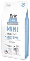 no pork Brit Care Mini Grain Free Sensitive with venison 7kg