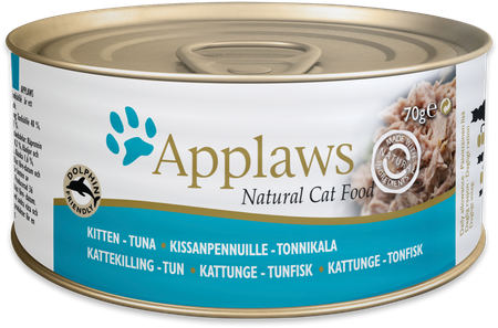 Applaws Cat Kitten Tuna for Kittens 12x70g Can